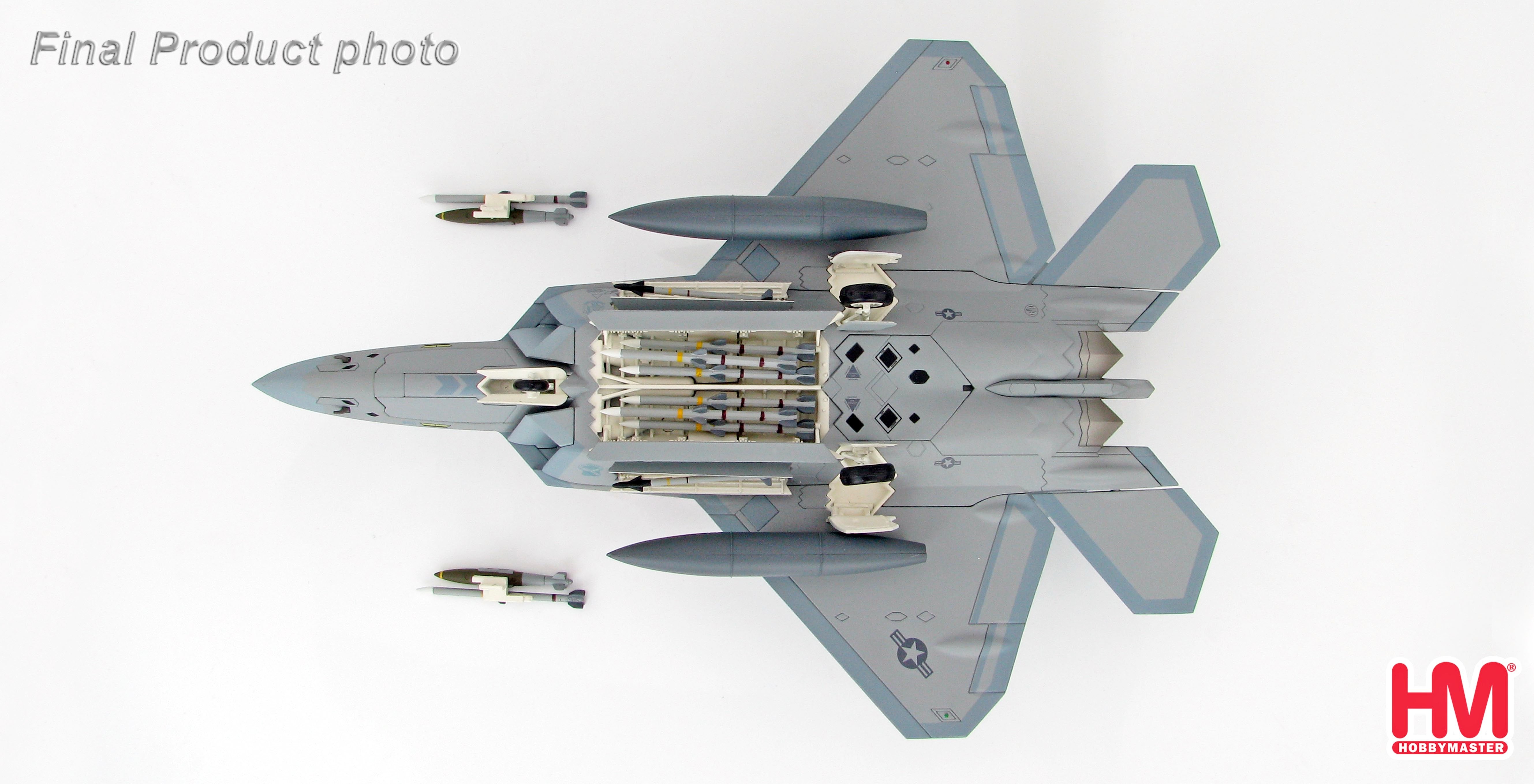 F-22A Raptor, United States Air Force, 325th Fighter Group, 95th Fighter Squadron, Tyndall Air Force Base, 2015, #05-4098, 1/72 [HA2816]