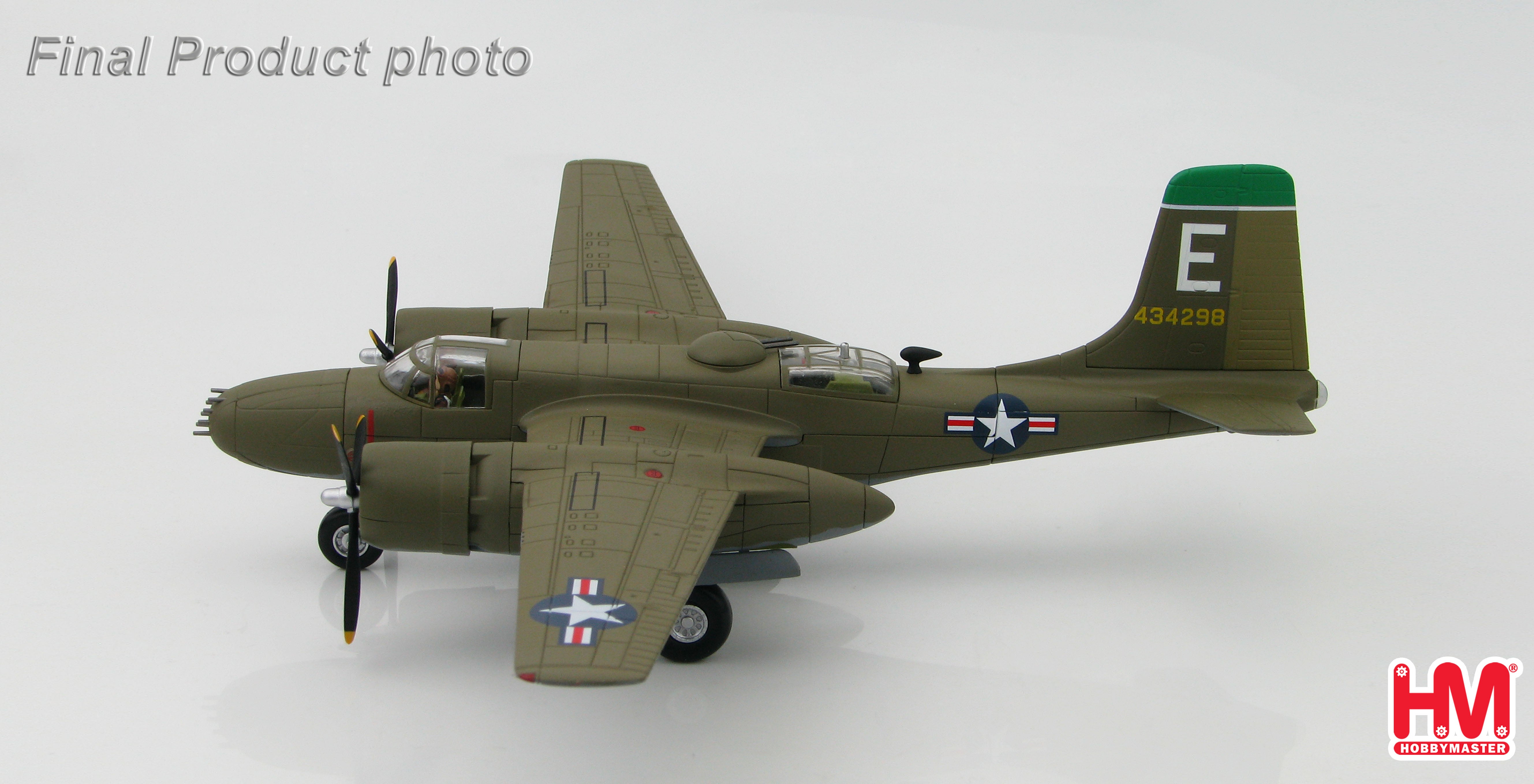 A-26B Invader, US Army Air Forces, 3rd Bombardment Group, 89th Bombardment Squadron, 1945 #44-34928 1/72 [HA3211]