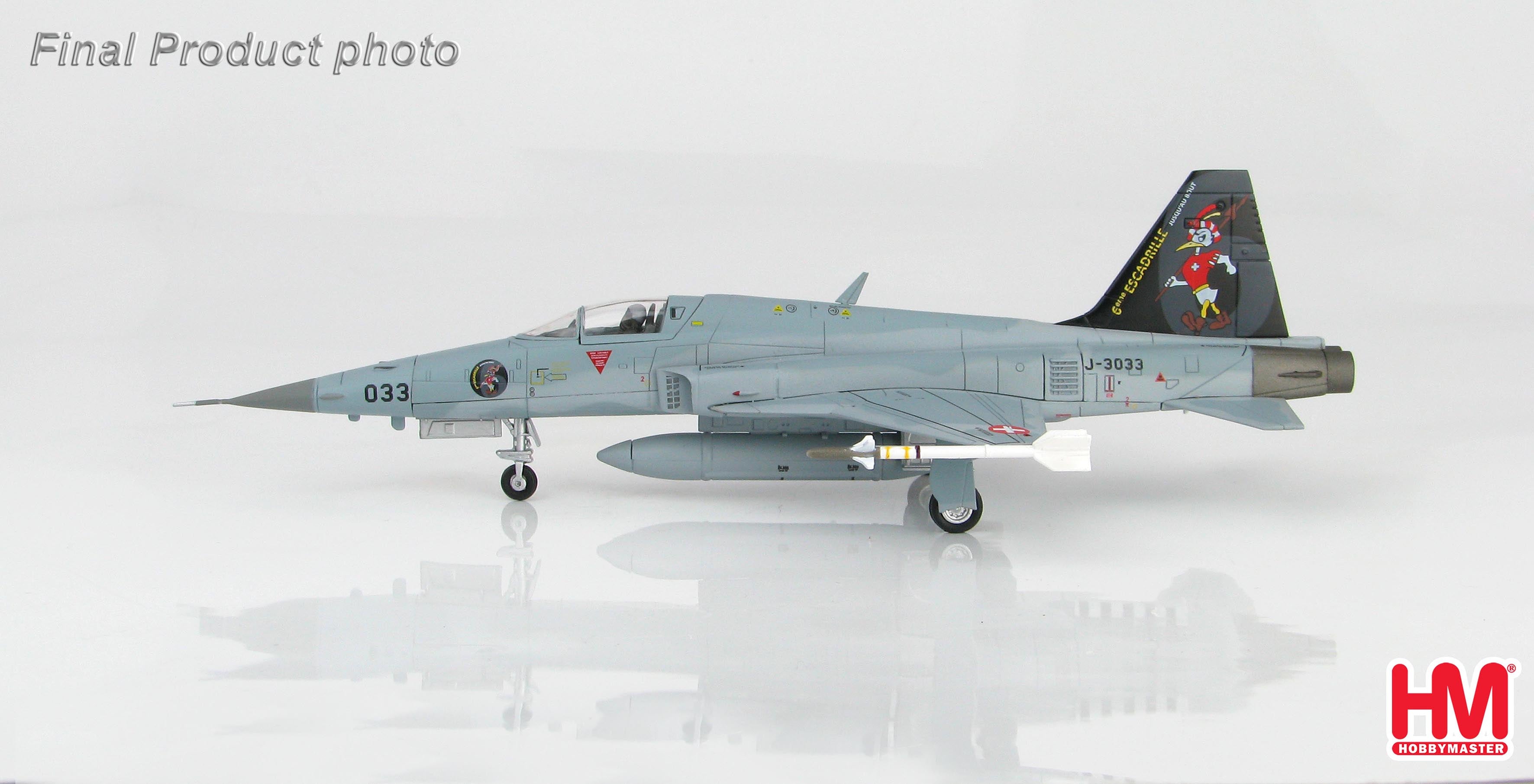 Hobby Master F-5E スイス空軍 第6飛行隊 特別塗装 17年 J-3033 1