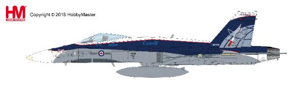 CF-188A（F/A-18A） カナダ空軍 デモチーム 特別塗装 「NORAD60周年」 18年 #188776 1/72 [HA3542]