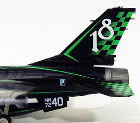 F-16ADF イタリア空軍 第37航空団 第18戦闘飛行隊 「チェザーレ・トースキー」 特別塗装 「1000飛行時間達成」 トラパニ基地・シシリー島 #7240 1/72 [HA3819]