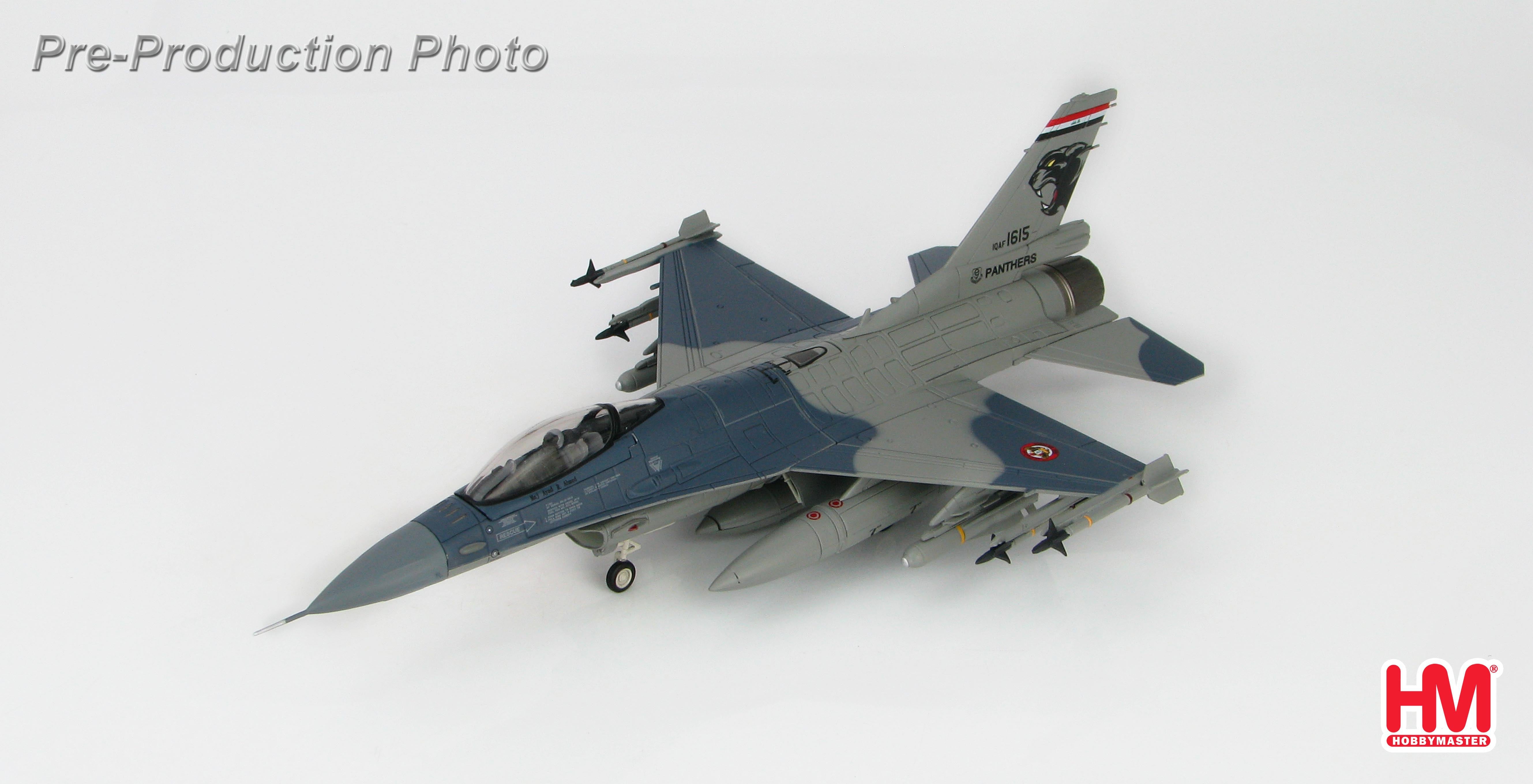 F-16C (Block 52) Iraqi Air Force 9th Squadron Balad Air Base 2015 #1615 1/72 [HA3863]