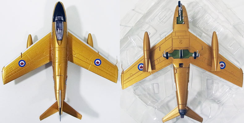 CL-13（セイバーMk.5） カナダ空軍 アクロバットチーム「ゴールデンホーク」 59年 1/72 [HA4303]