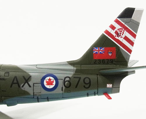 カナデアCL-13 セイバーMk.6（F-86F） カナダ空軍 第421飛行隊 グロスタンクア基地・フランス 57年 #23679/AX-679 1/72 [HA4309]