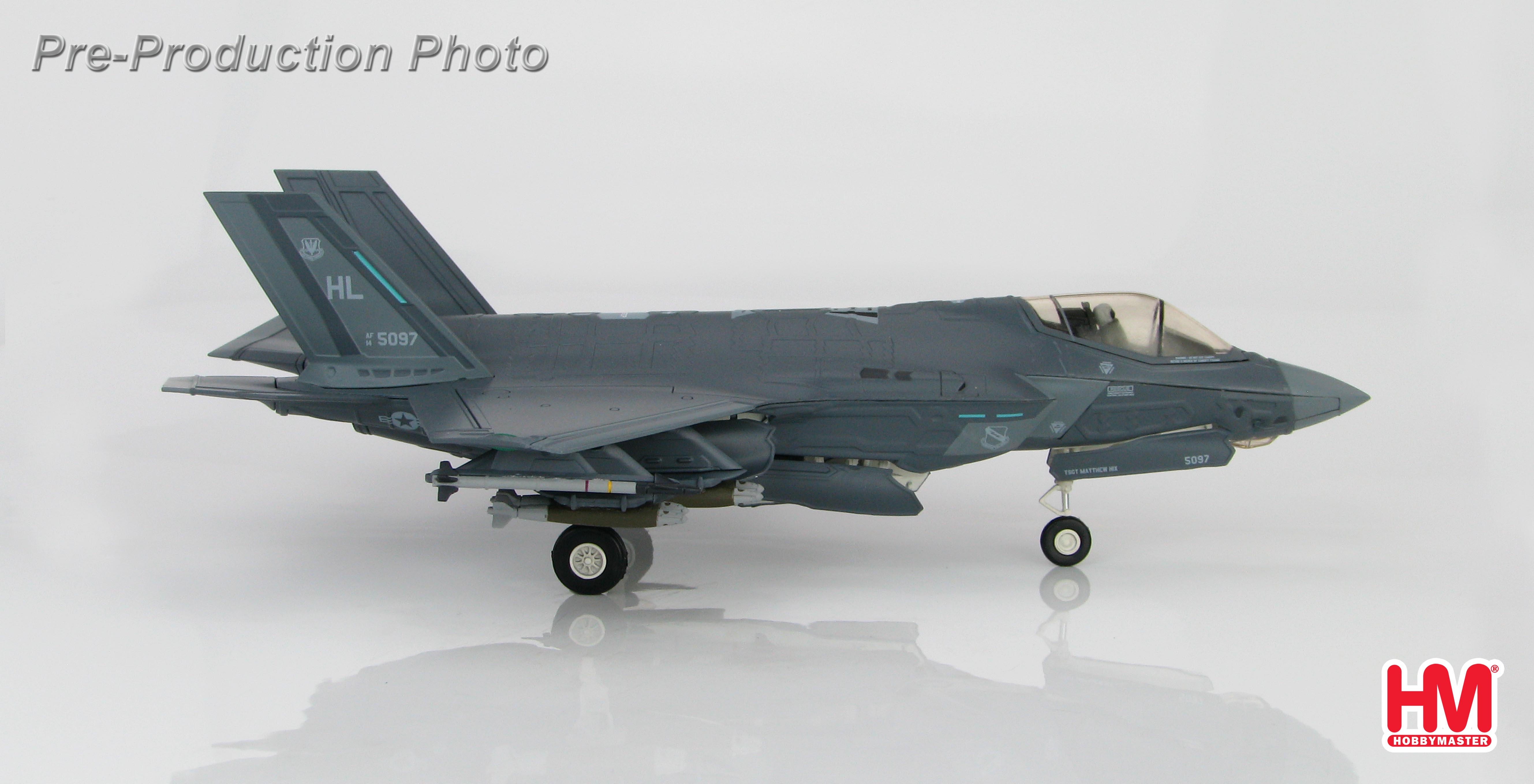 F-35A Lightning II, United States Air Force, 388th Fighter Wing, 34th Fighter Squadron, Hill Field, 1/72 [HA4413]