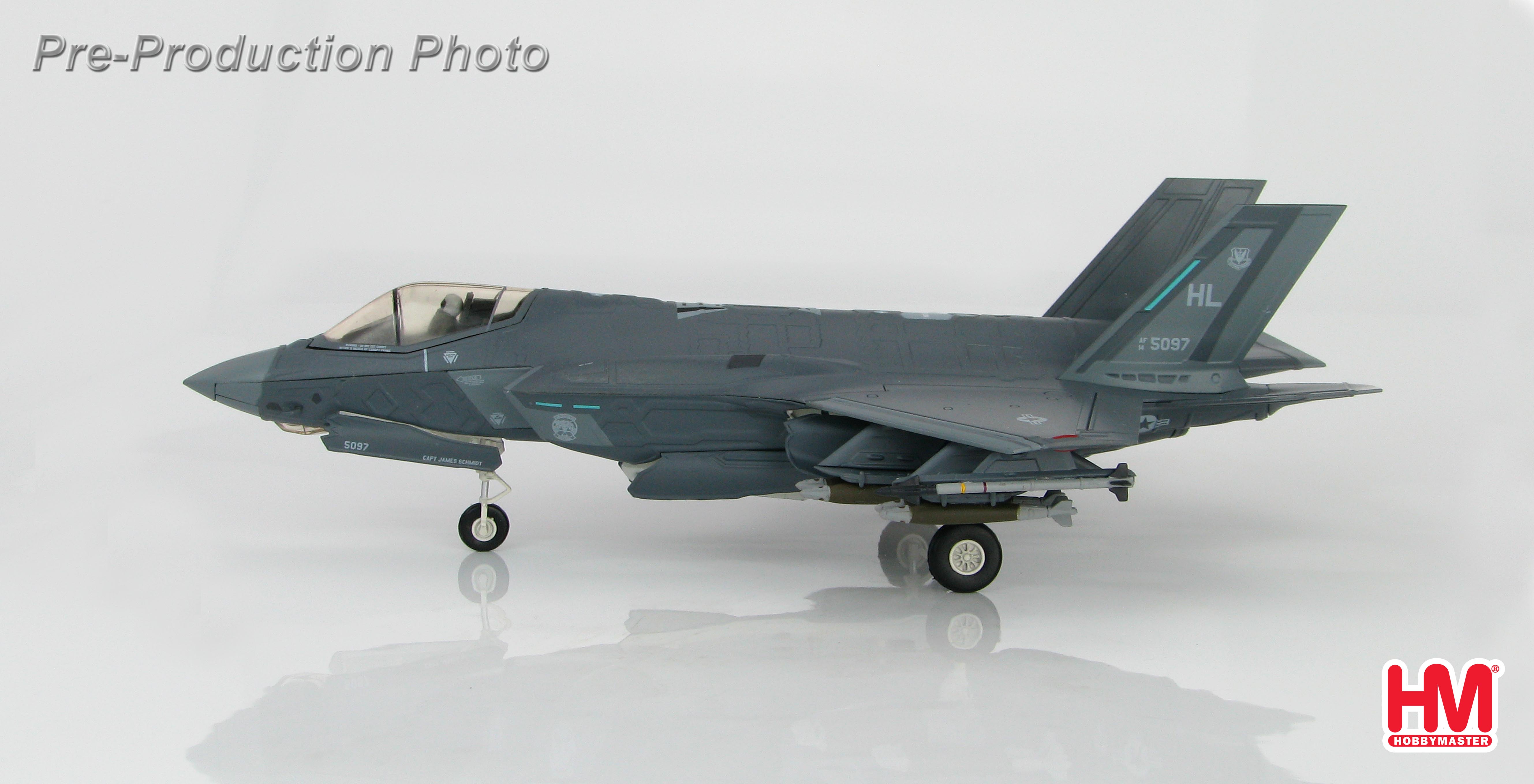 F-35A Lightning II, United States Air Force, 388th Fighter Wing, 34th Fighter Squadron, Hill Field, 1/72 [HA4413]