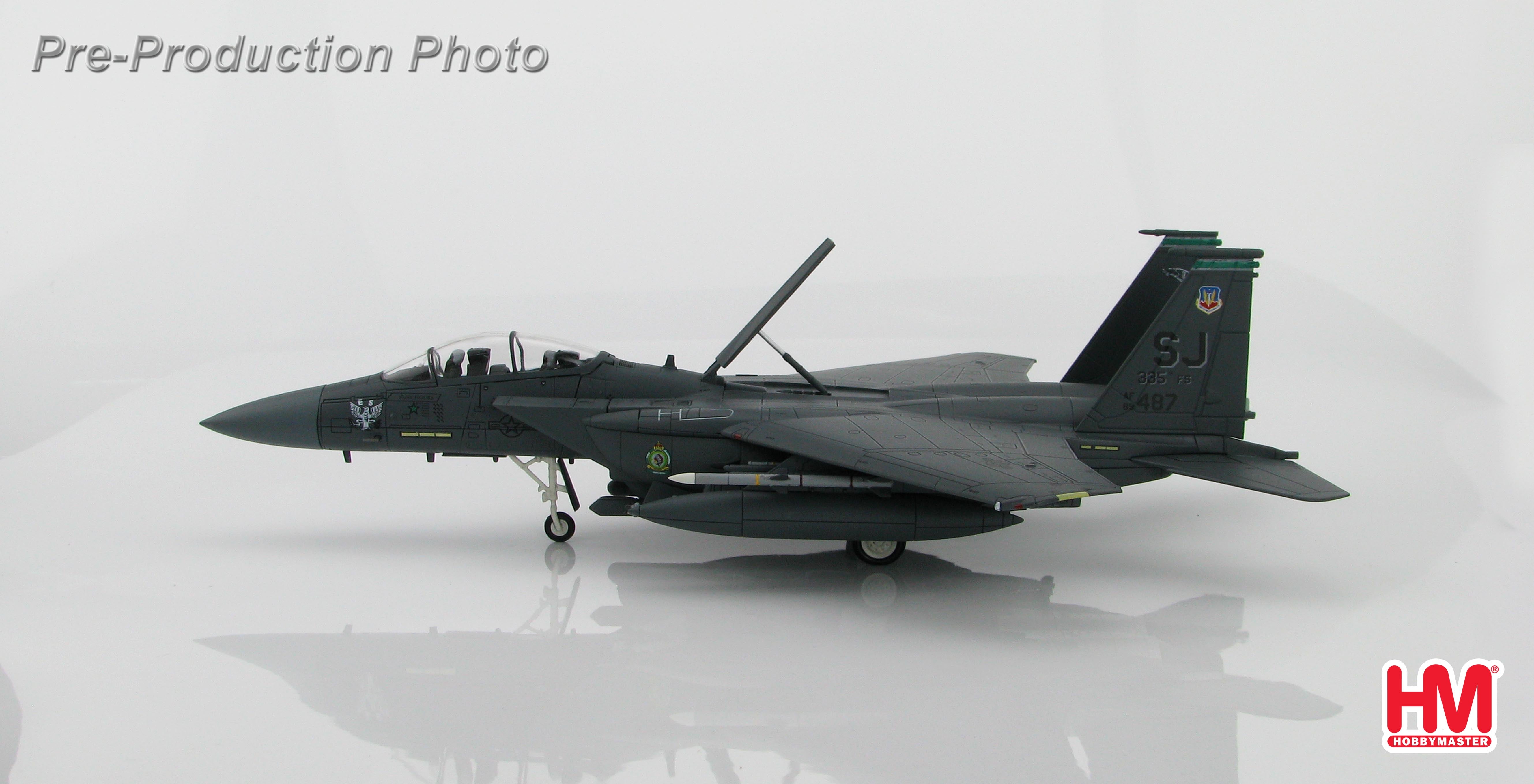 F-15E Strike Eagle, US Air Force, 4th Fighter Wing, 335th Fighter Squadron, Bagram Air Base, Afghanistan 12 Years #89-0487 1/72 [HA4506]