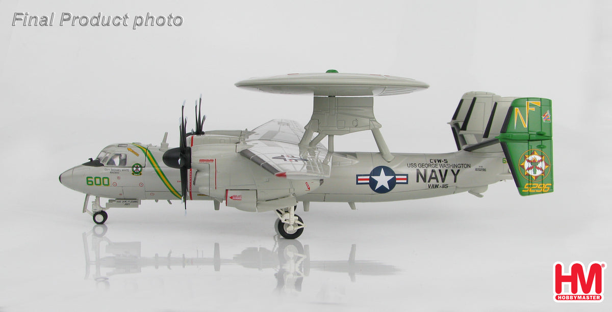 165296 Hobby Master E-2Cホークアイ アメリカ海軍 第115早期警戒飛行隊 「リバティー・ベルズ」 特別塗装 空母ジョージ・ワシントン ...