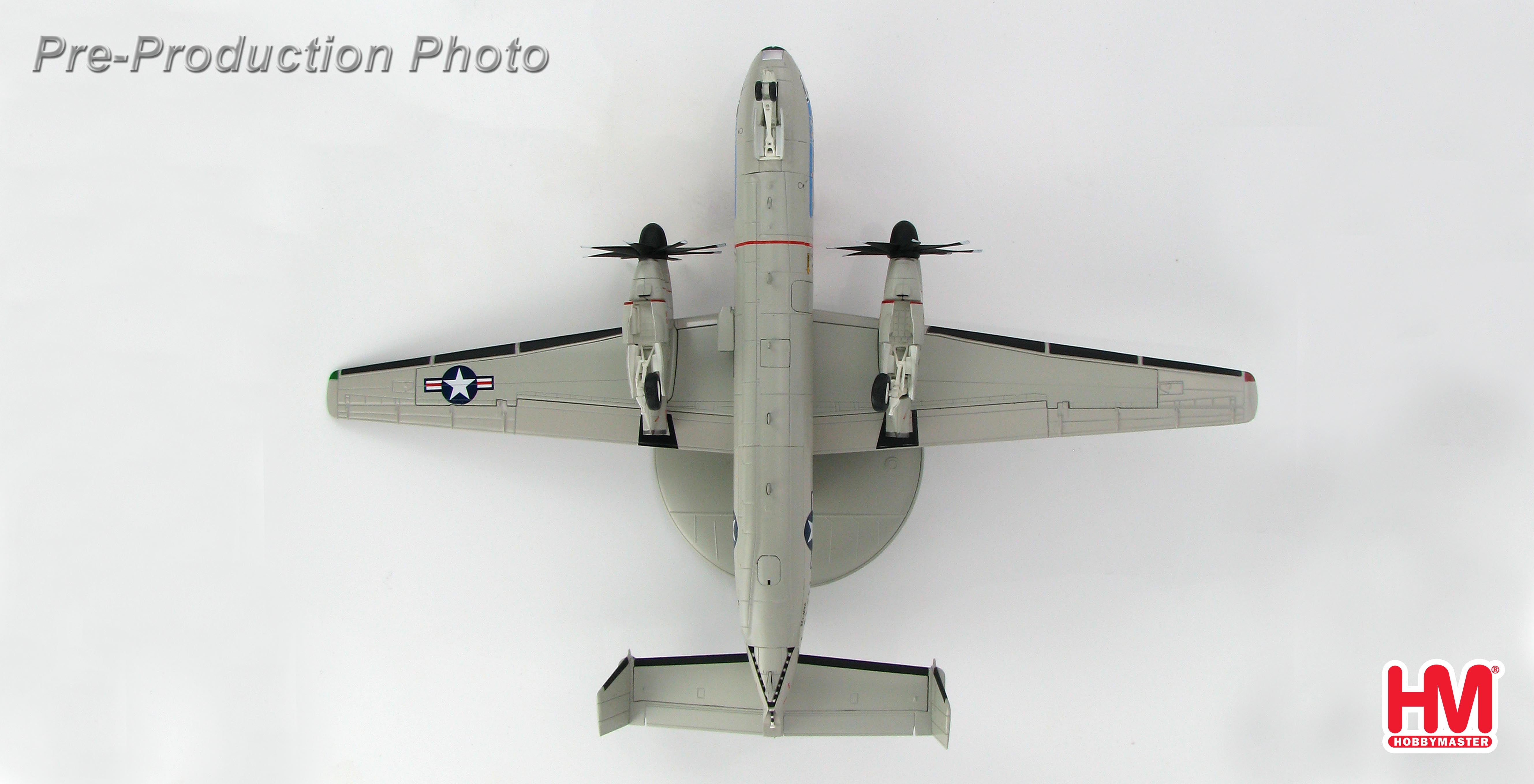 E-2C Hawkeye 2000, US Navy 126th Early Warning Squadron "Seahawks" aboard the aircraft carrier Harry S. Truman, 2011, AC601/164496, 1/72 [HA4811]