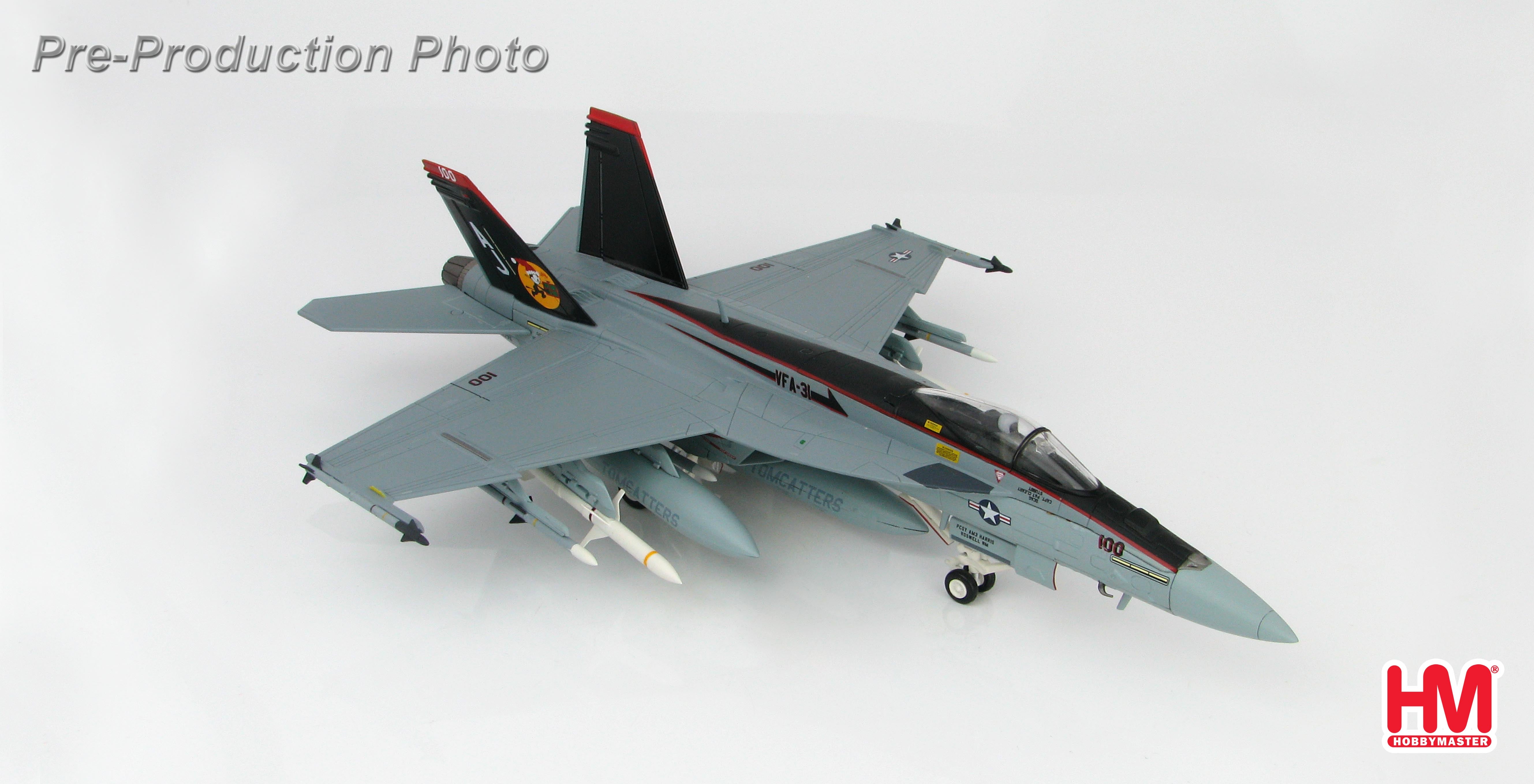 F/A-18E US Navy 31st Fighter Attack Squadron "Tomcatters" Operation Enduring Freedom "Santa CAG" 2008 AJ100/#166776 1/72 [HA5107]