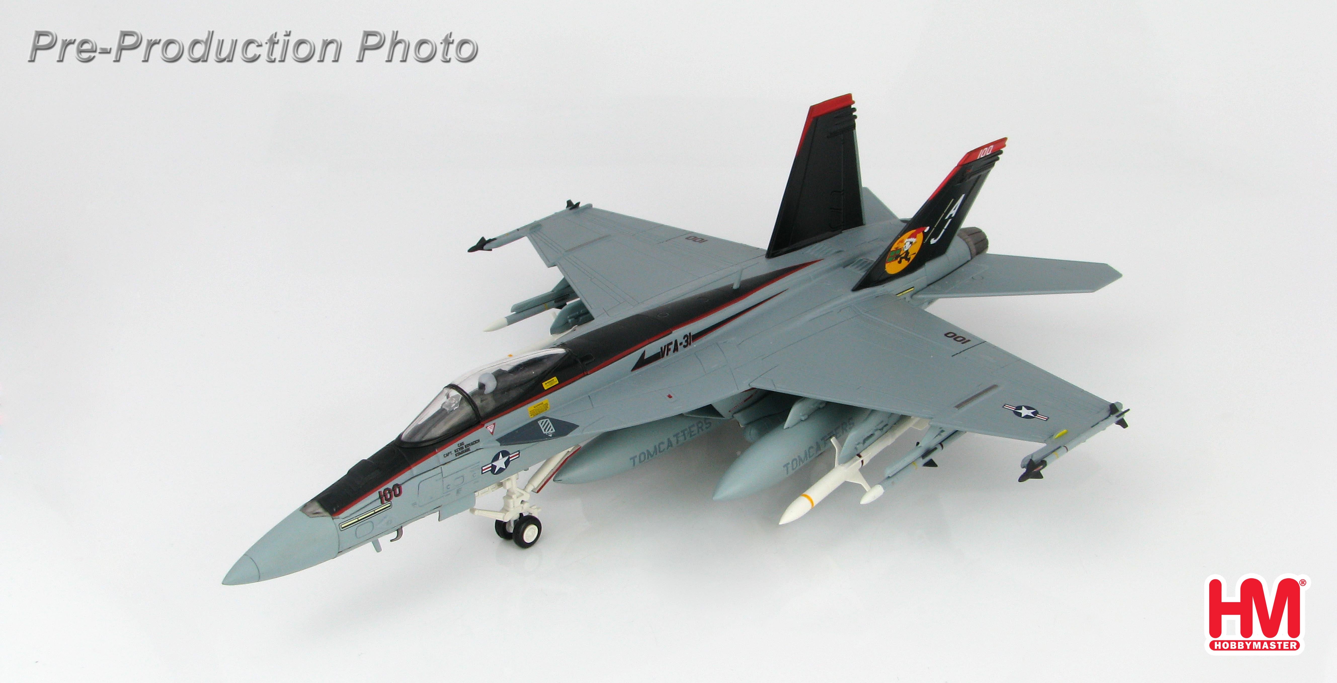 F/A-18E US Navy 31st Fighter Attack Squadron "Tomcatters" Operation Enduring Freedom "Santa CAG" 2008 AJ100/#166776 1/72 [HA5107]