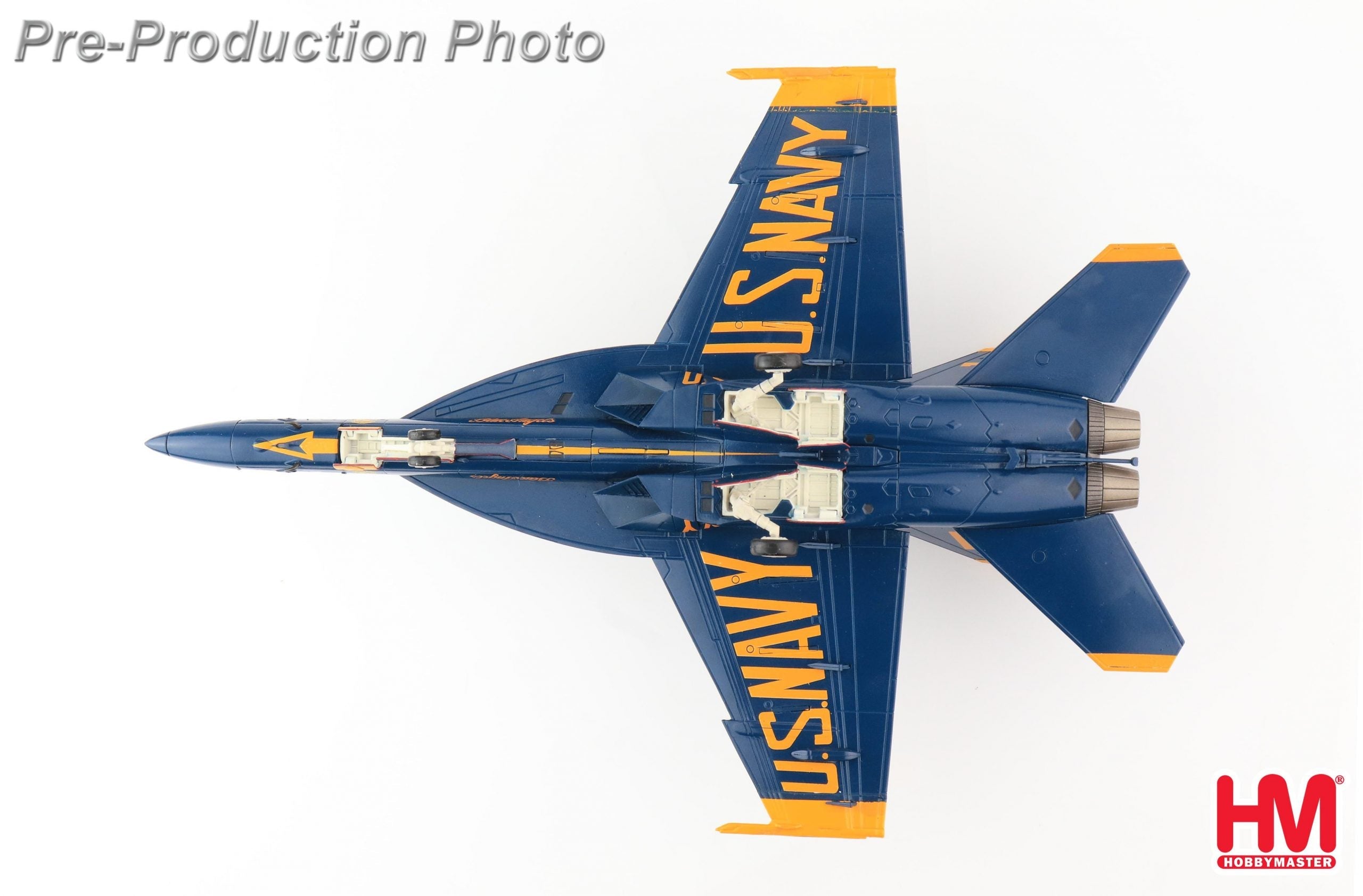 F/A-18F (two-seater) US Navy Display Team "Blue Angels" Special Paint "75th Anniversary" 2021 #7/#165679 1/72 [HA5128]