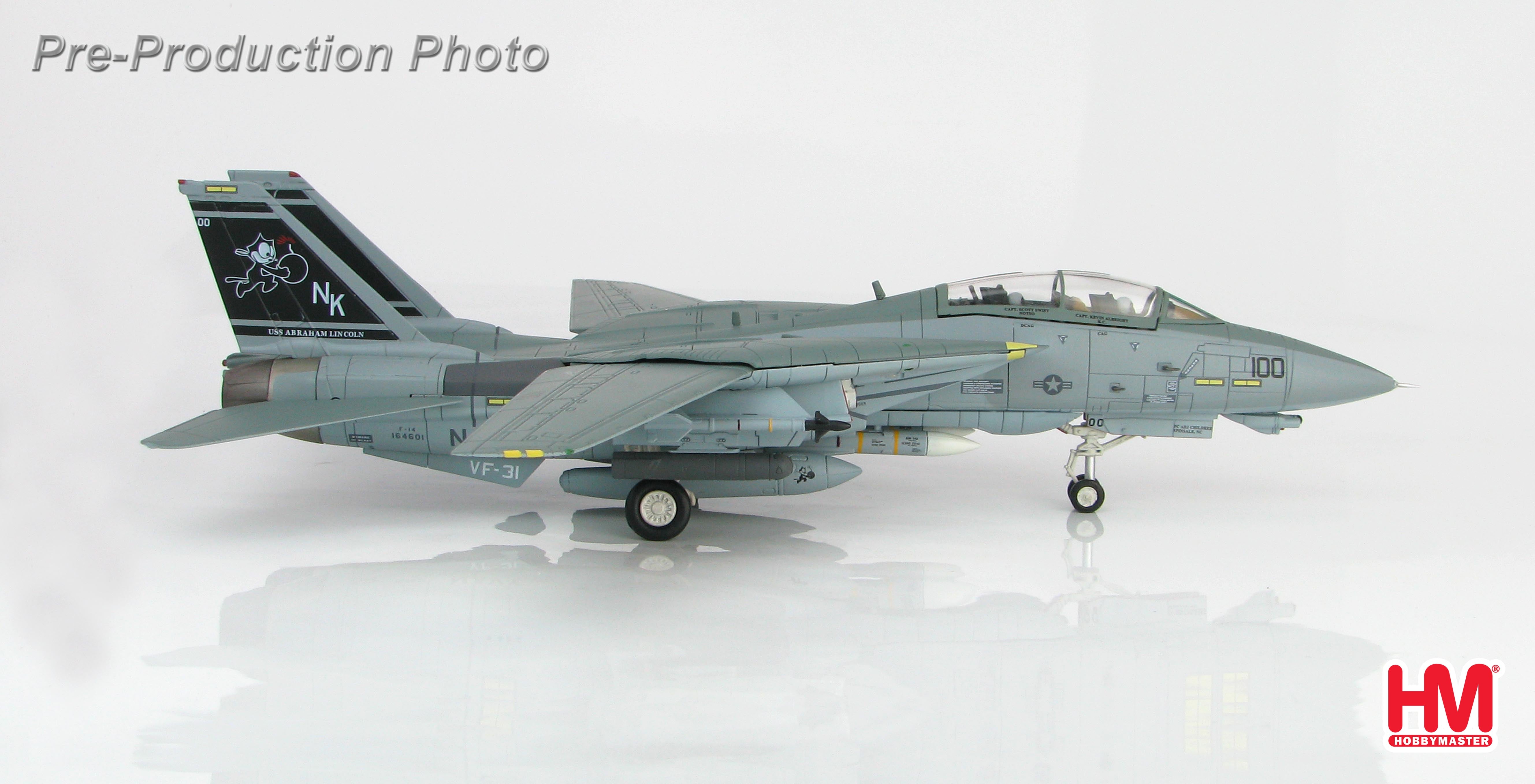 F-14D US Navy 31st Fighter Squadron "Tomcatters" during Operation Iraqi Freedom 2003 NK100/#164601 1/72 [HA5222]