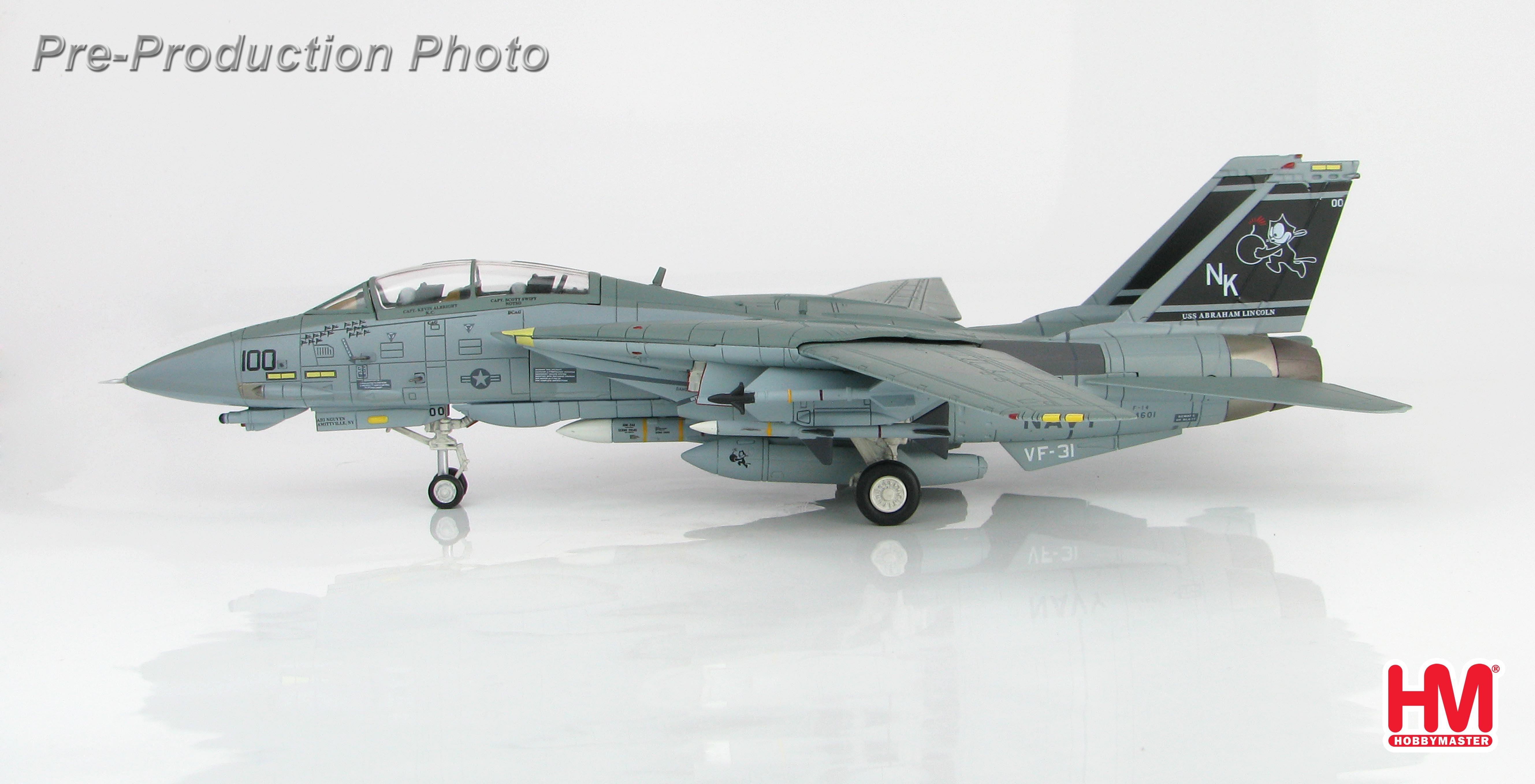 F-14D US Navy 31st Fighter Squadron "Tomcatters" during Operation Iraqi Freedom 2003 NK100/#164601 1/72 [HA5222]