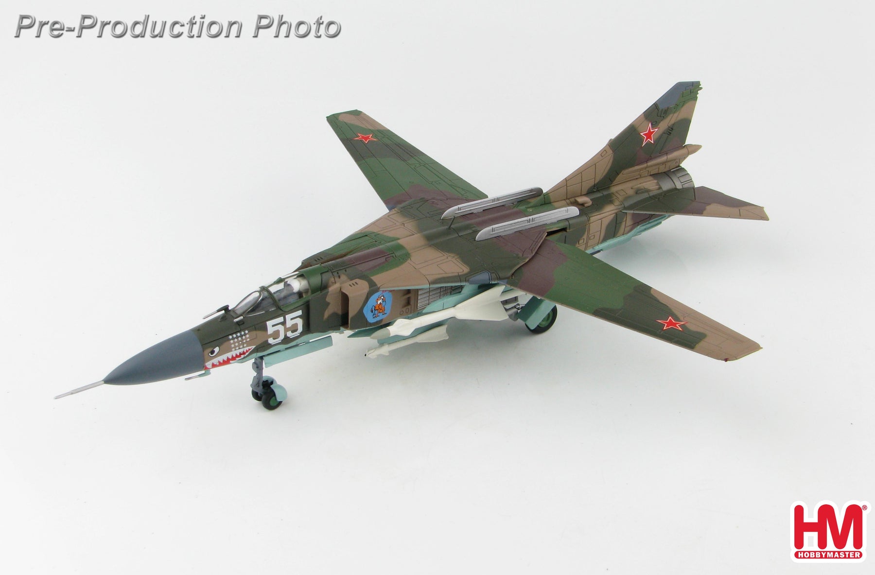 MiG-23MLD ソビエト空軍 第12戦闘航空連隊 バグラム基地・アフガニスタン 89年 #55 1/72 [HA5309]