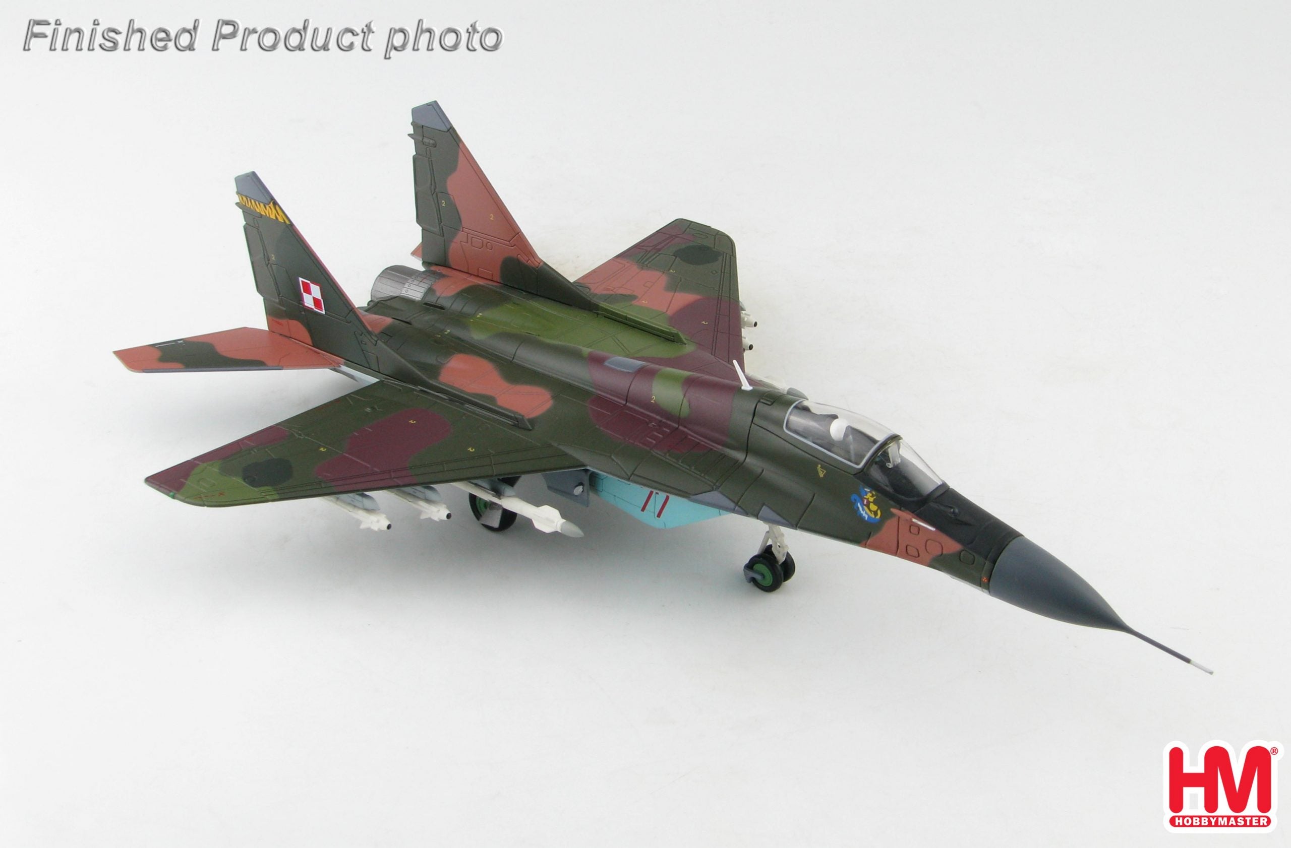 MiG-29A Polish Air Force 1st Tactical Aviation Regiment 1st Tactical Squadron "Warsaw" #77 1/72 [HA6512]