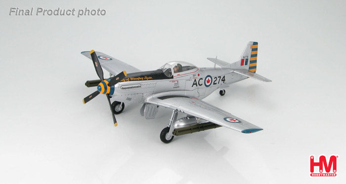 P-51D Mustang, Royal Canadian Air Force, No. 402 Squadron "City of Winnipeg", 1950s, Stevenson Field, AC274, 1/48 [HA7707]