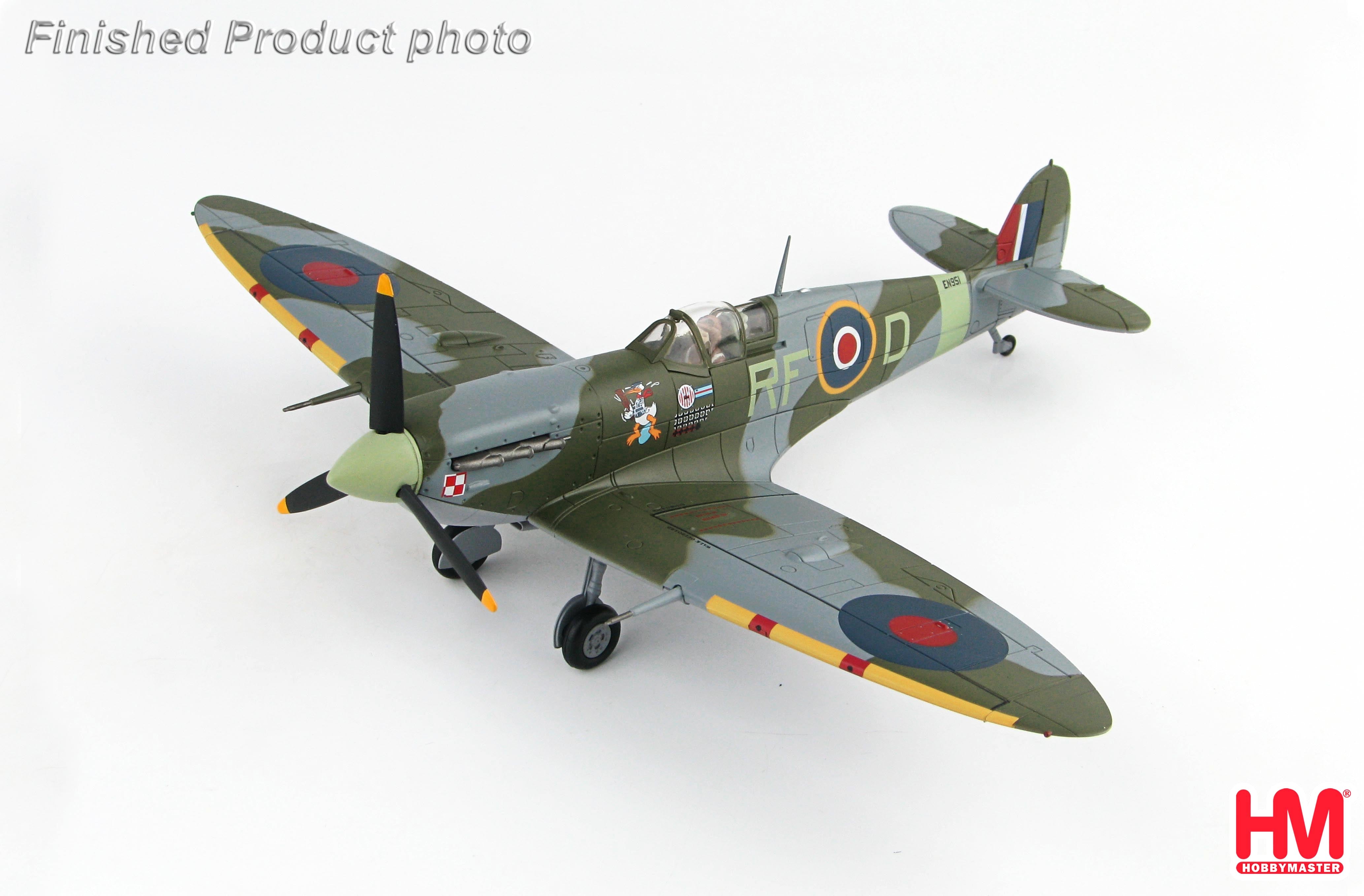 Spitfire Mk.Vb Royal Air Force (Polish Air Force in Exile) No. 303 Squadron "Kościuszko" Major Jan Zumbach's aircraft 1942 EN951/RF-D 1/48 [HA7850]