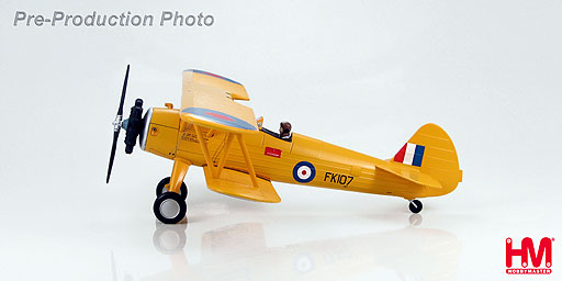 ボーイング・ステアマン モデル75 1/48 ホビーマスター製 ダイキャスト Hobby Master ボーイング（ステアマン）PT-27「ケイデット」練習機