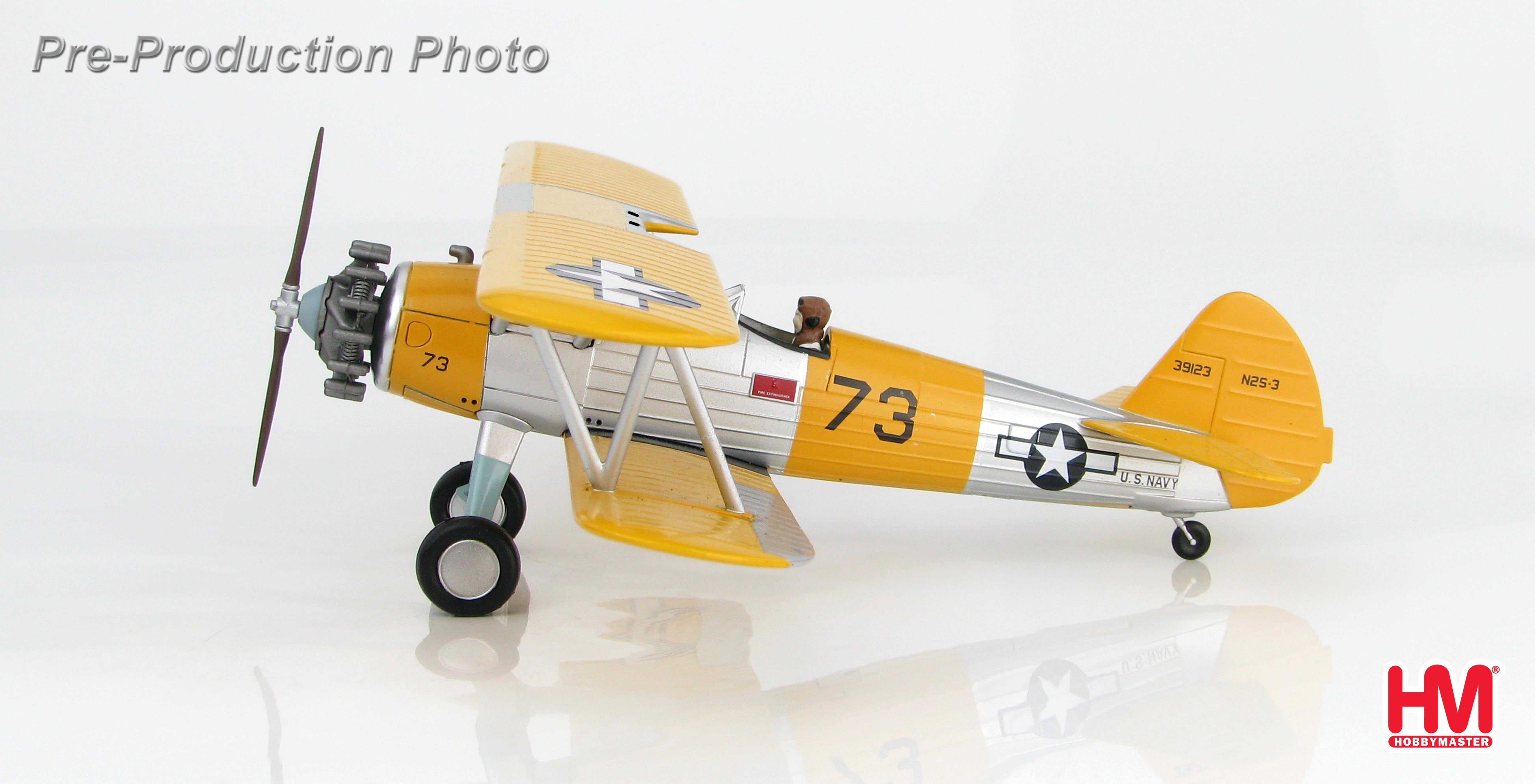 Boeing (Stearman) N2S-3 US Navy Air Corps 1944 #73/#39123 1/48 [HA8109]