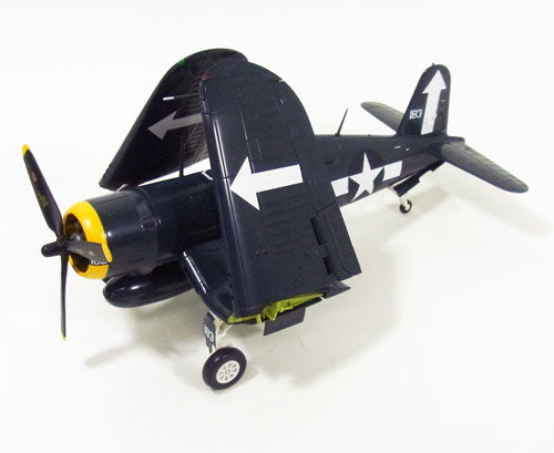 F4U-1D Corsair, USMC 221st Marine Fighter Squadron, Lt. Dean Caswell's aircraft, aboard the aircraft carrier Bunker Hill, 1945 #183, 1/48 (signed stand included) [HA8212A]