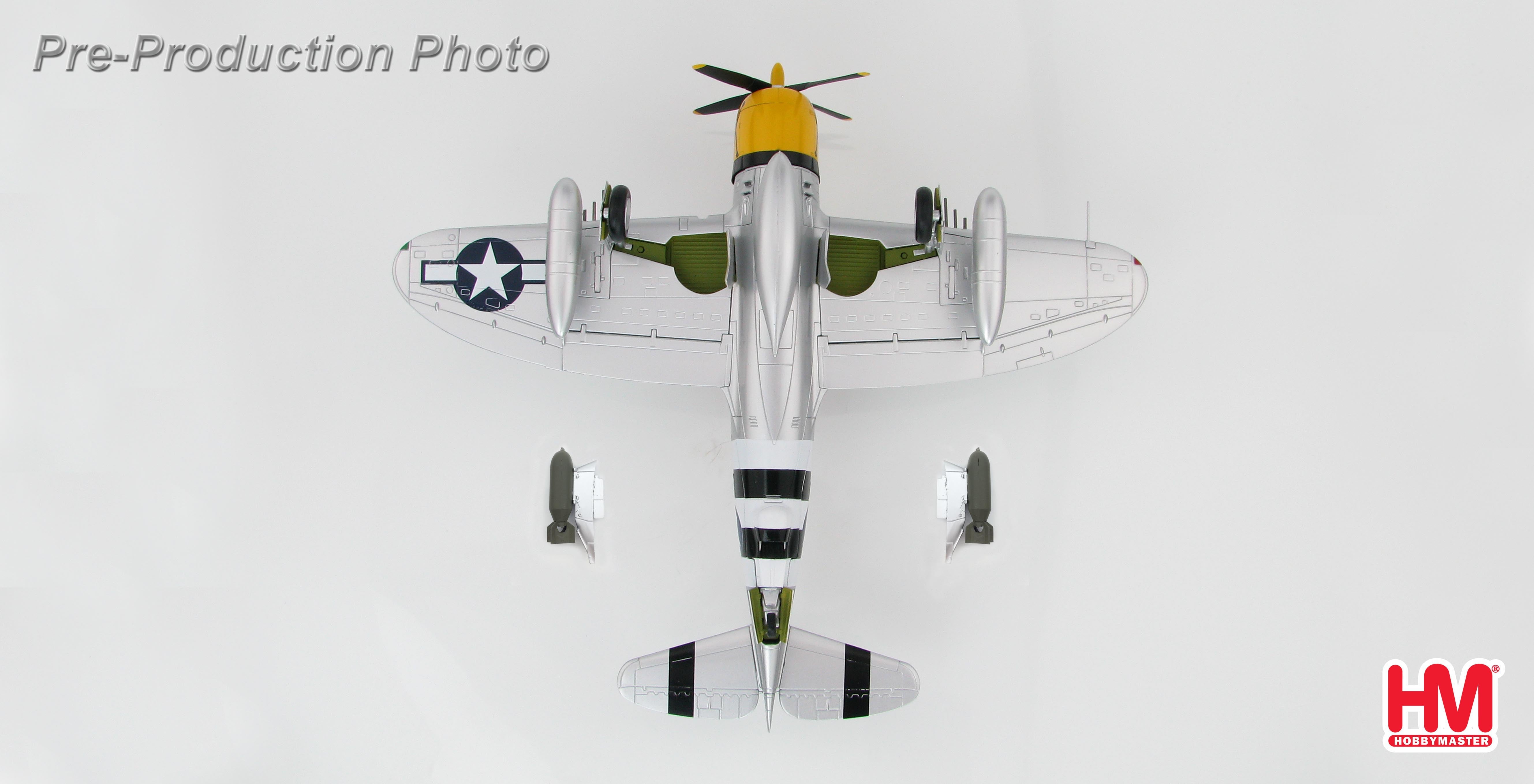 P-47D Thunderbolt, US Army Air Forces, 354th Fighter Group, 353rd Fighter Squadron, Major Glenn Eagleston's aircraft, France, 1944 #42-0473 1/48 [HA8411]