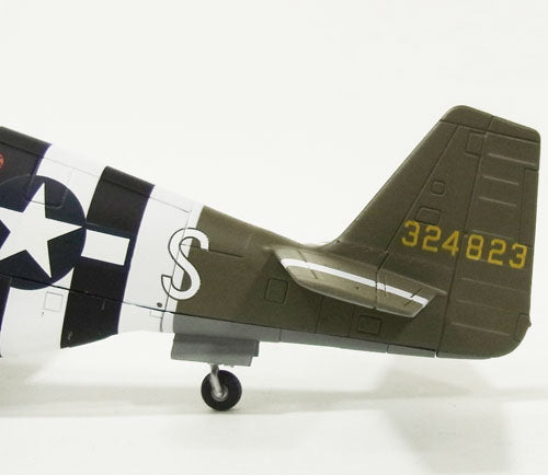 P-51B US Army Air Forces 357th Fighter Group 363rd Fighter Squadron Captain Clarence "Bud" Anderson's "Old Crow" 1944 1/48 *Crew autograph stand included [HA8503A]