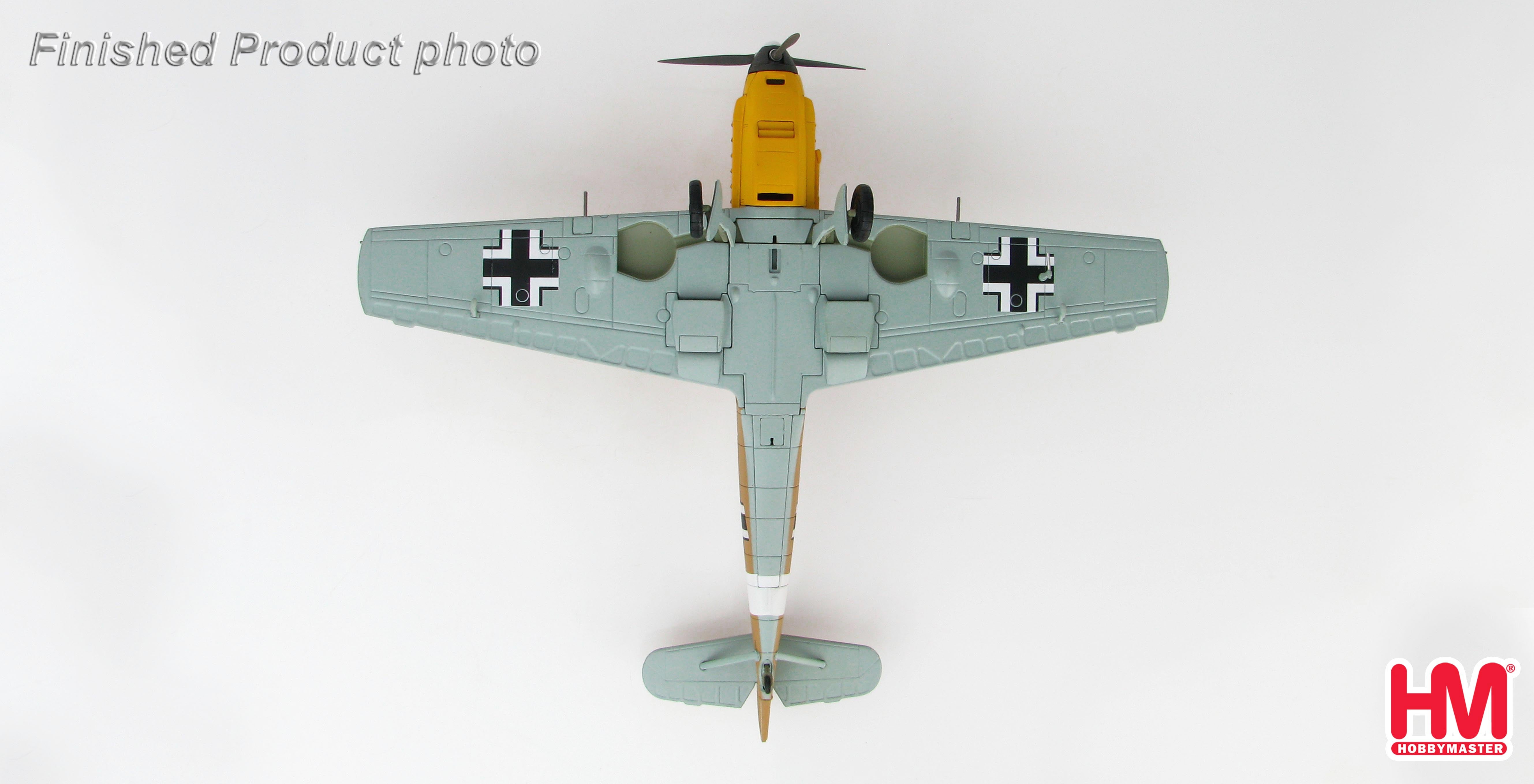 Bf109E-7/Trop (Tropical specification) German Air Force 27th Fighter Wing I Squadron Commander Ludwig Franziske, December 1941, 1/48 [HA8704]