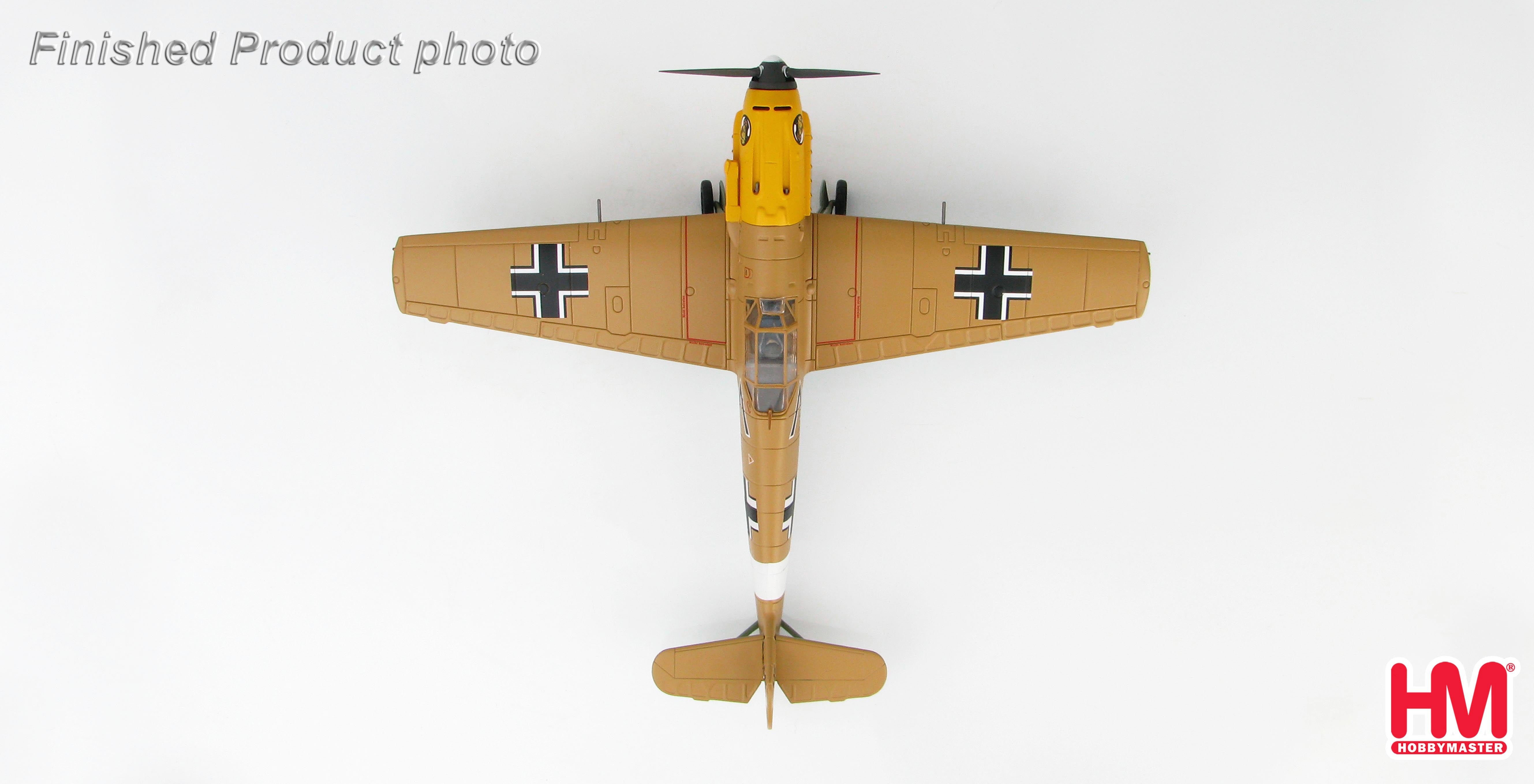 Bf109E-7/Trop (Tropical specification) German Air Force 27th Fighter Wing I Squadron Commander Ludwig Franziske, December 1941, 1/48 [HA8704]