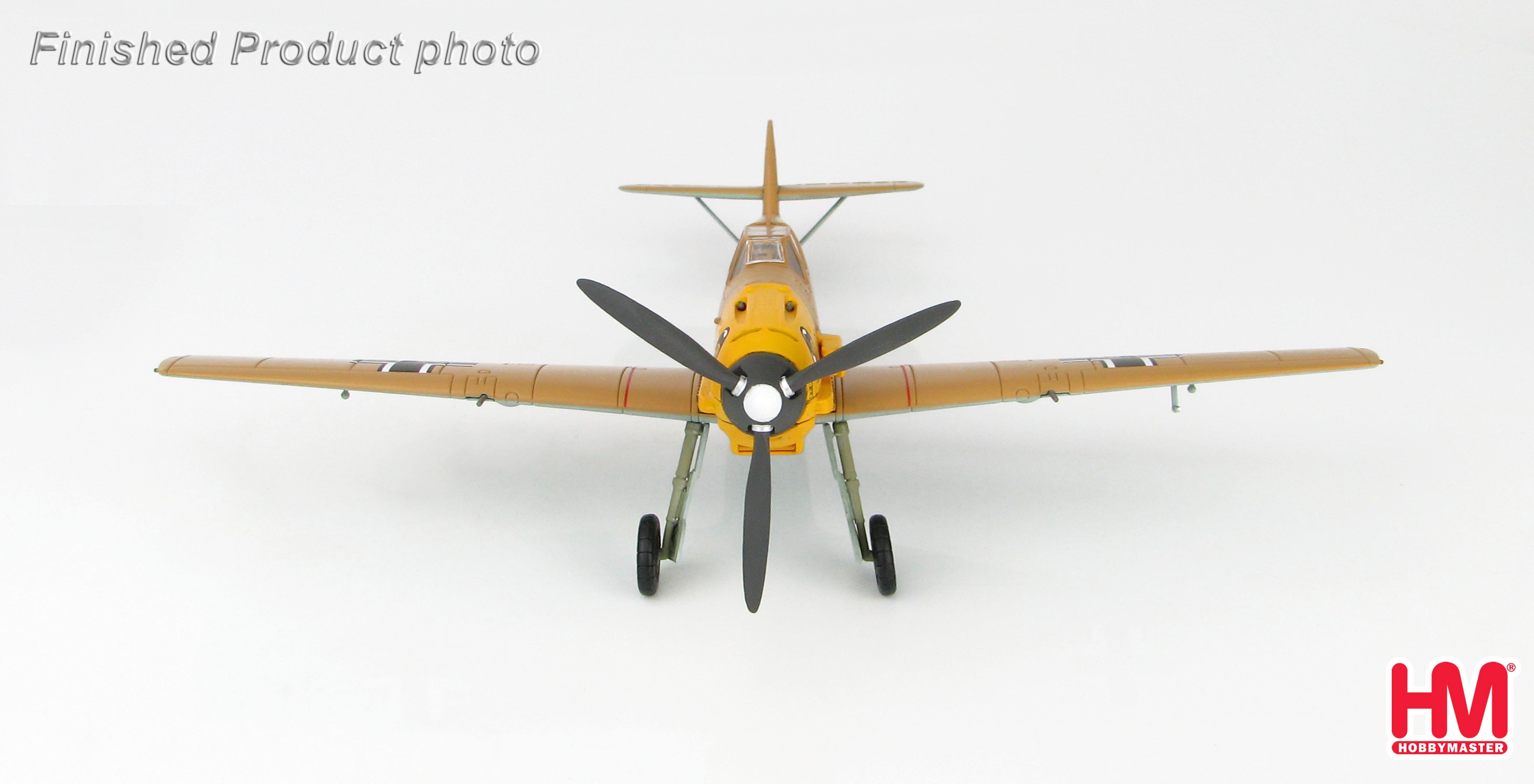 Bf109E-7/Trop (Tropical specification) German Air Force 27th Fighter Wing I Squadron Commander Ludwig Franziske, December 1941, 1/48 [HA8704]