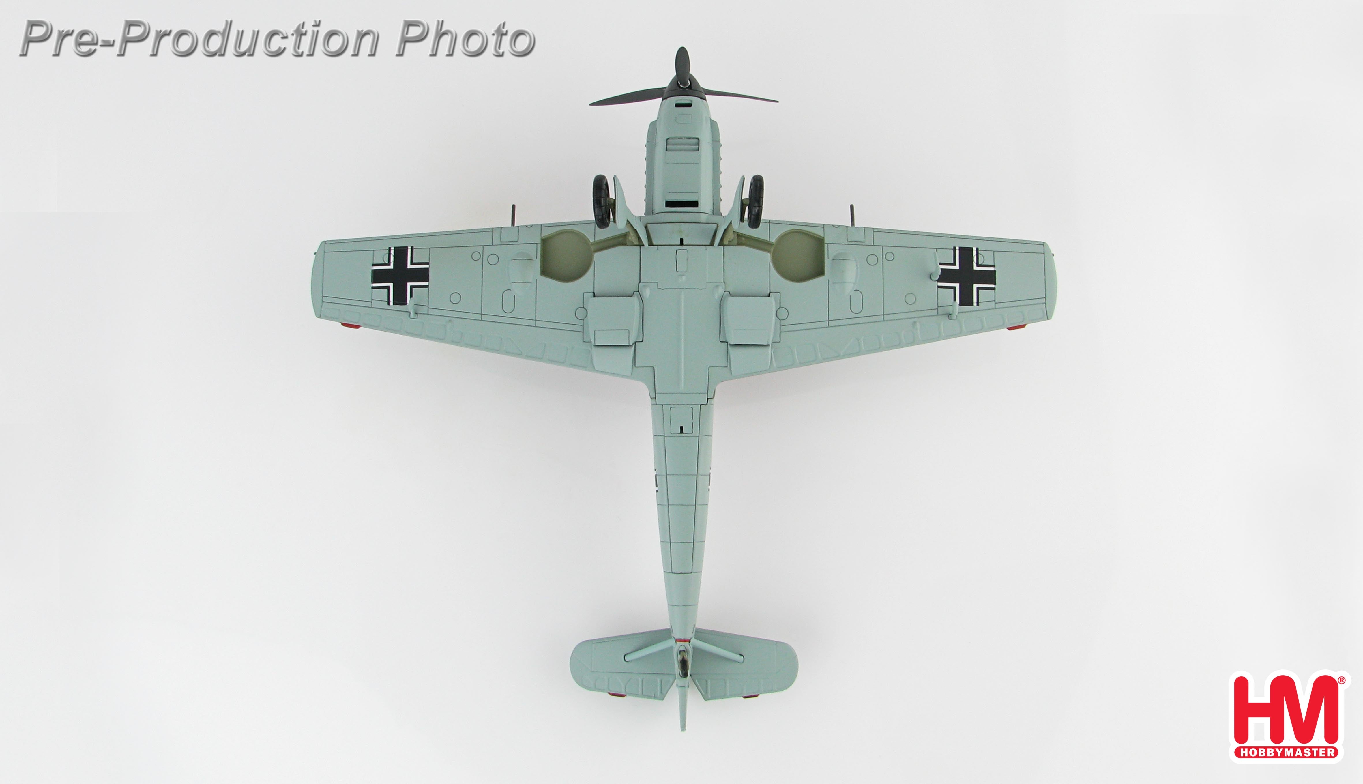 Bf109E-3 German Air Force 2nd Fighter Wing 1st Squadron Lt. Otto Bertram's aircraft May 1940 #1 1/48 [HA8705]