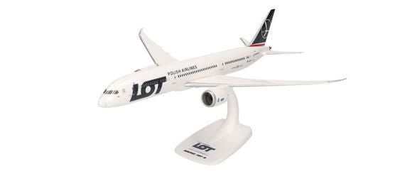 787-9 LOT Polish Airlines SP-LSA (Assembly-type snap-in model, stand specification, no landing gear) 1/200 [614108] 