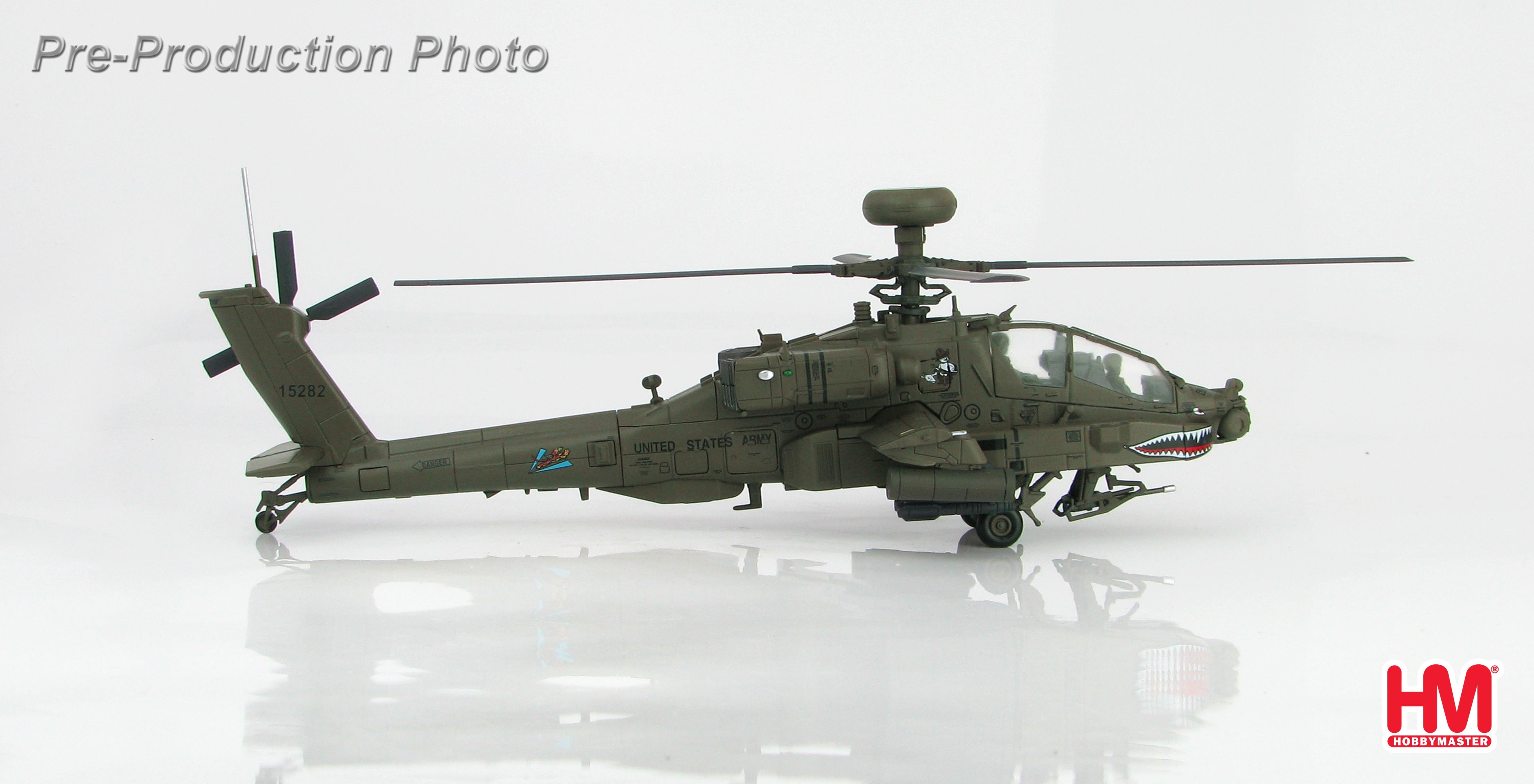 AH-64D Apache Longbow, US Army 229th Aviation Regiment, 8th Battalion "Flying Tigers" 1/72 *New mold [HH1201]