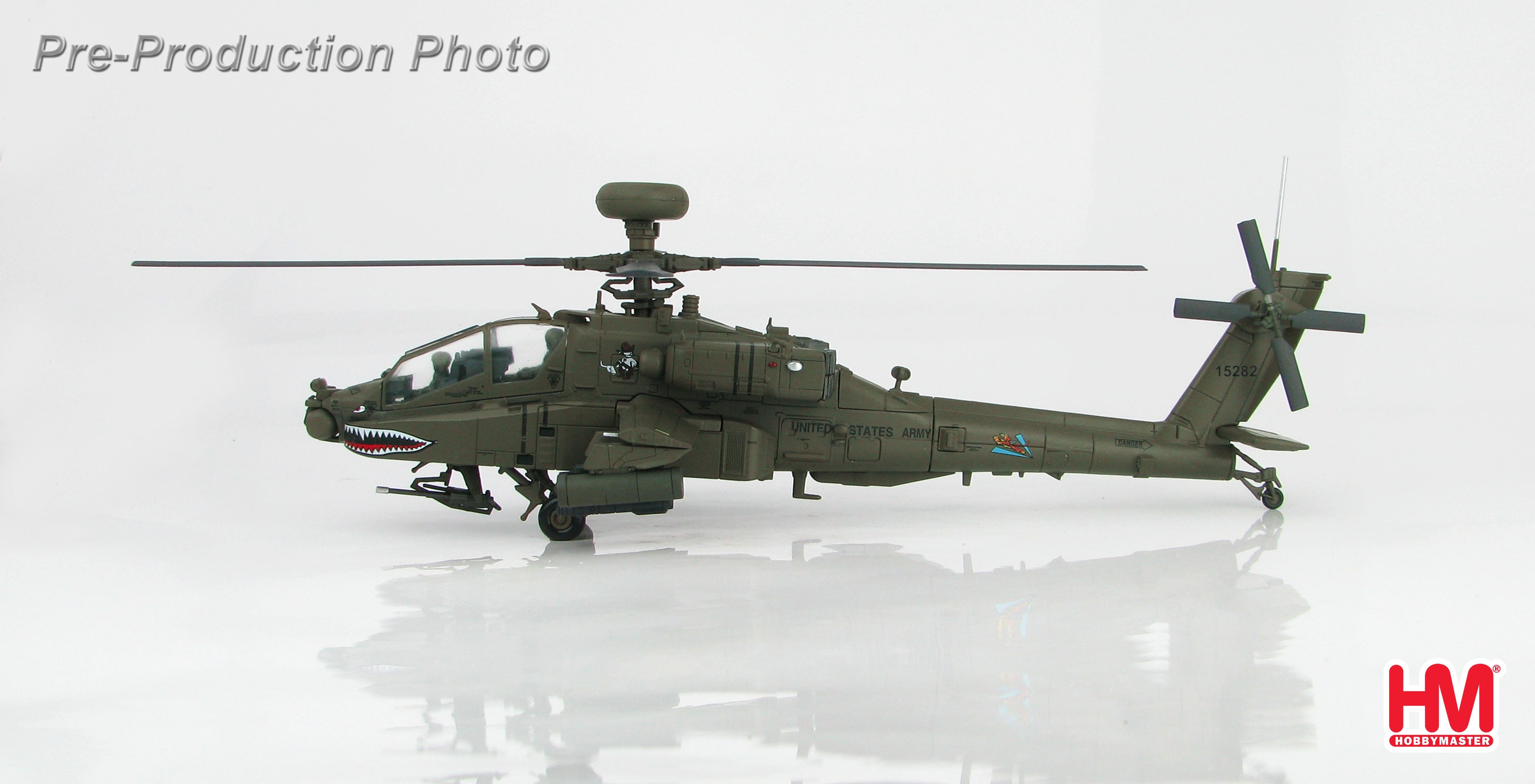 AH-64D Apache Longbow, US Army 229th Aviation Regiment, 8th Battalion "Flying Tigers" 1/72 *New mold [HH1201]