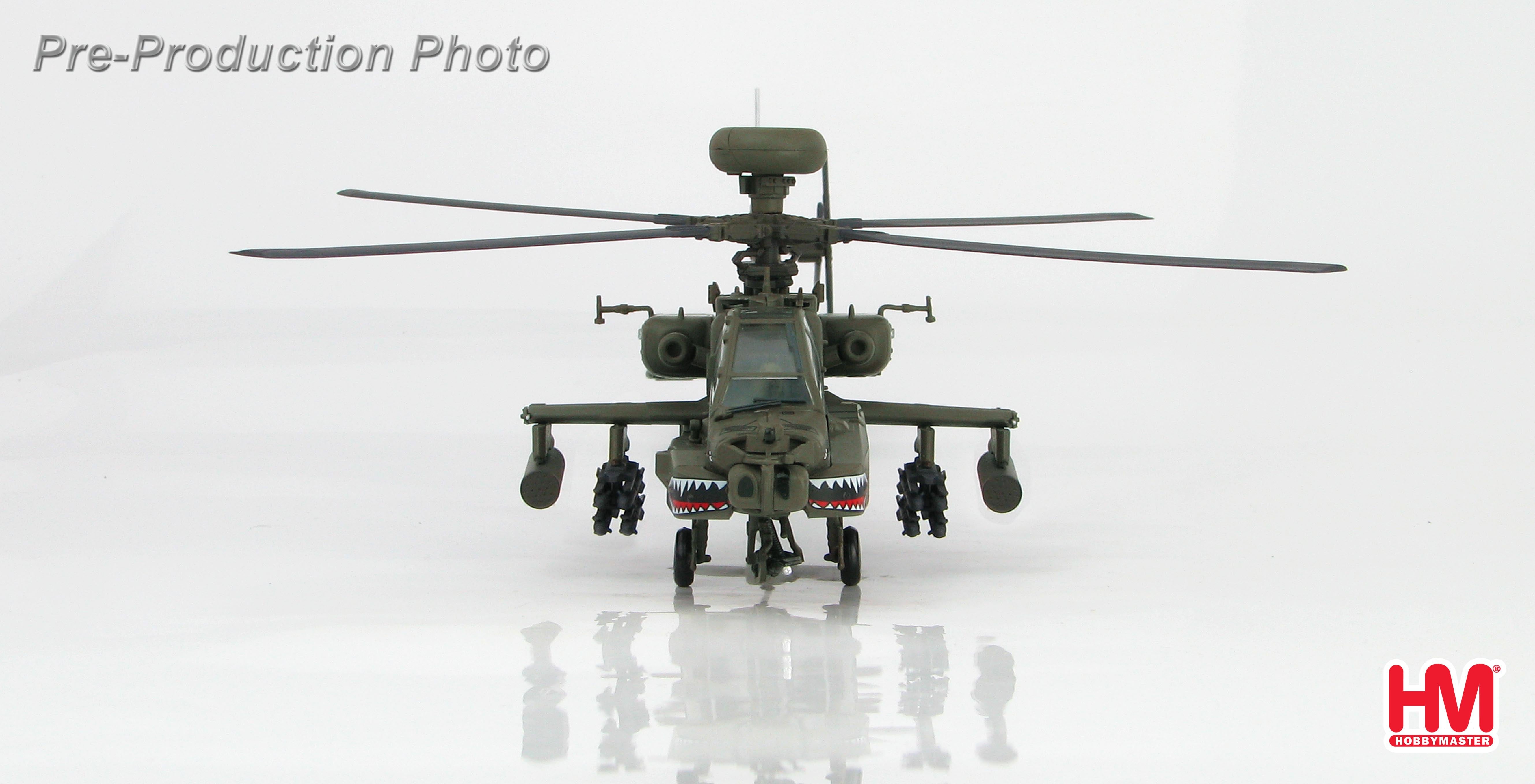 AH-64D 阿帕奇长弓，美国陆军第 229 航空团，第 8 营“飞虎队” 1/72 *新模具 [HH1201]