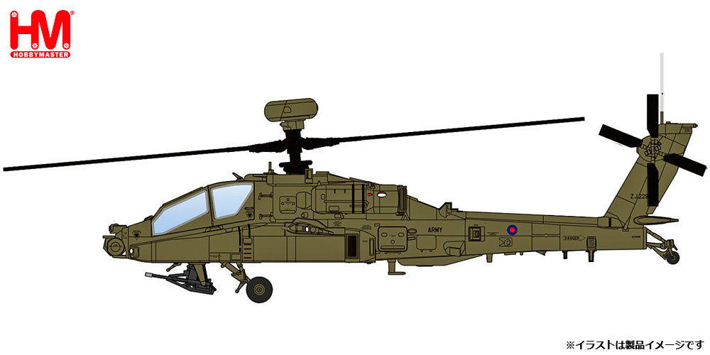 Apache AH Mk.1 (WAH-64D) British Army 4th Aviation Regiment Joint Helicopter Command Operation Helicopter (Afghanistan Intervention) ZJ229 1/72 [HH1208]