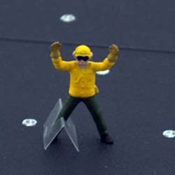 Hhowtoys アメリカ海軍空母 フライトデッキクルーセット（No.1