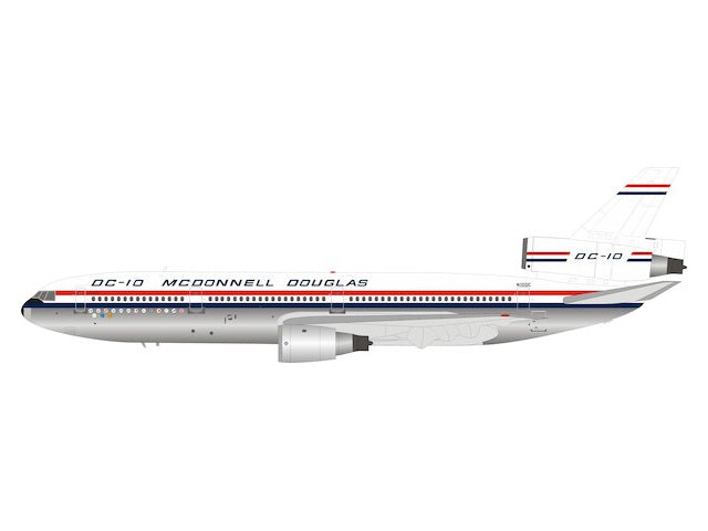 DC-10 デリバリーカラー N10DC スタンド、50周年記念コイン付属 1/200 [IF-DC10-50]