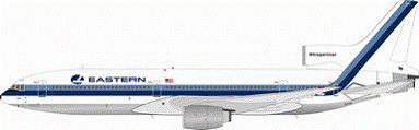 L-1011-1 Eastern Airlines 7-80s White N334EA (stand included) 1/200 *Made of metal [IF10111115P]