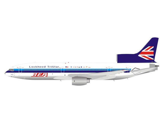 [Pre-order item] L-1011-1 BEA British Europe/Eastern Airlines mixed paint, German Air Show, 1972 (stand included), N305EA 1/200 *Made of metal [IF1011BEA0119P]