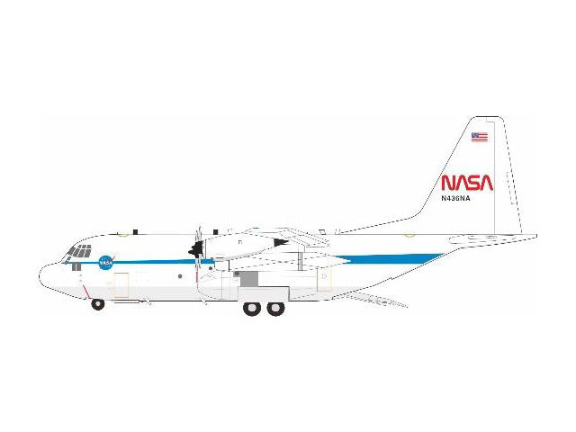 HC-130H (L-382) NASA アメリカ航空宇宙局 N436NA 1/200 [IF130NASA436]