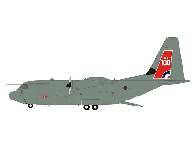 【予約商品】C-130J C5 (L-382) イギリス空軍 ZH887 With Stand 1/200 [IF130UK0420]