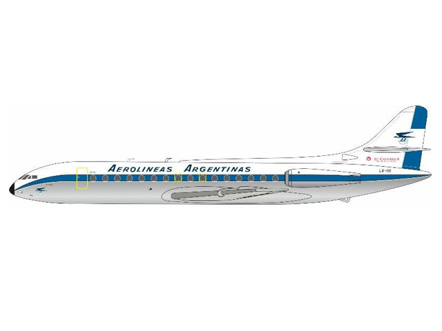 シュド・カラベル6 アルゼンチン航空  LV-III  1/200 [IF210AR1223P]
