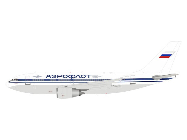 A310-300 Aeroflot Russian Airlines 90s-00s (stand included) F-OGQU ​​1/200 *Made of metal [IF310SU0620]