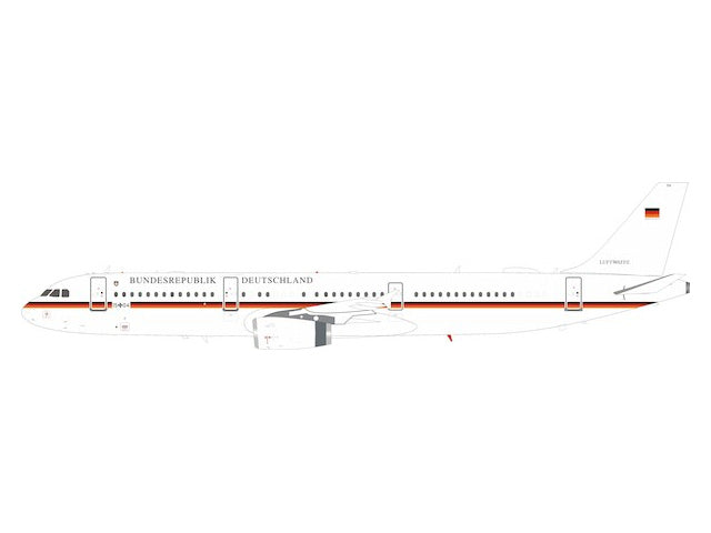 A321 German Air Force Special Transport Squadron VIP aircraft (stand included) 15+04 1/200 *Made of metal [IF321GAF04]