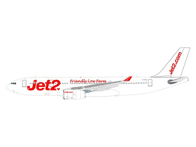 A330-200 Jet2 ジェットツーコム G-VYGL (スタンド付属) 1/200 ※金属製 [IF332LS001]