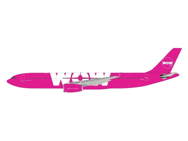 A330-300 WOW Air TF-GAY (stand included) 1/200 *Made of metal [IF3330317]