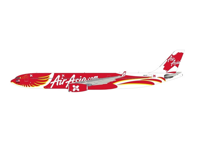 A330-300 AirAsia X special paint "Phoenix" 2014 (stand included) 9M-XXT 1/200 *Made of metal [IF3330816]