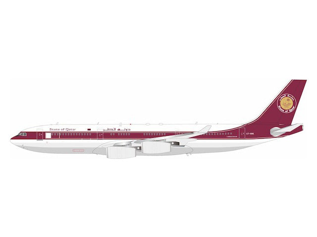 Inflight 1:200 カタール航空 A340-200 A7-HHK IF342QT0124 Alloy Collectible Plane Gift INFLIGHT 1:200