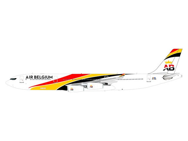 A340-300 Belgian Airlines OO-ABA (stand included) 1/200 [IF343TBA01]